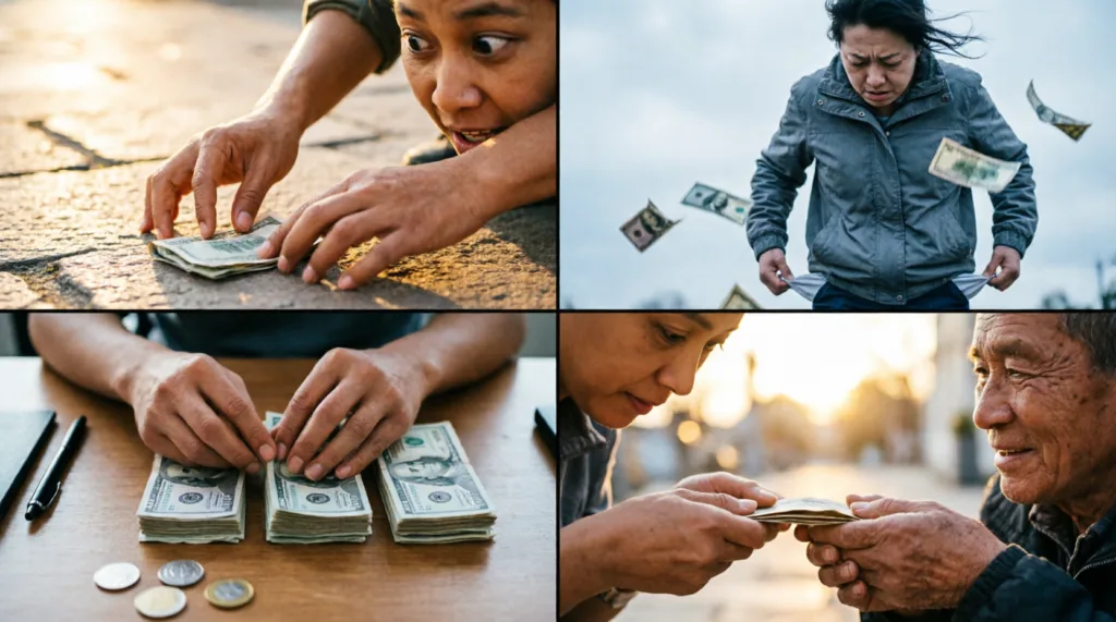 seeing paper money in dream meaning