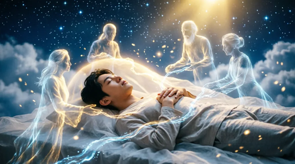 seeing dead person in dream meaning