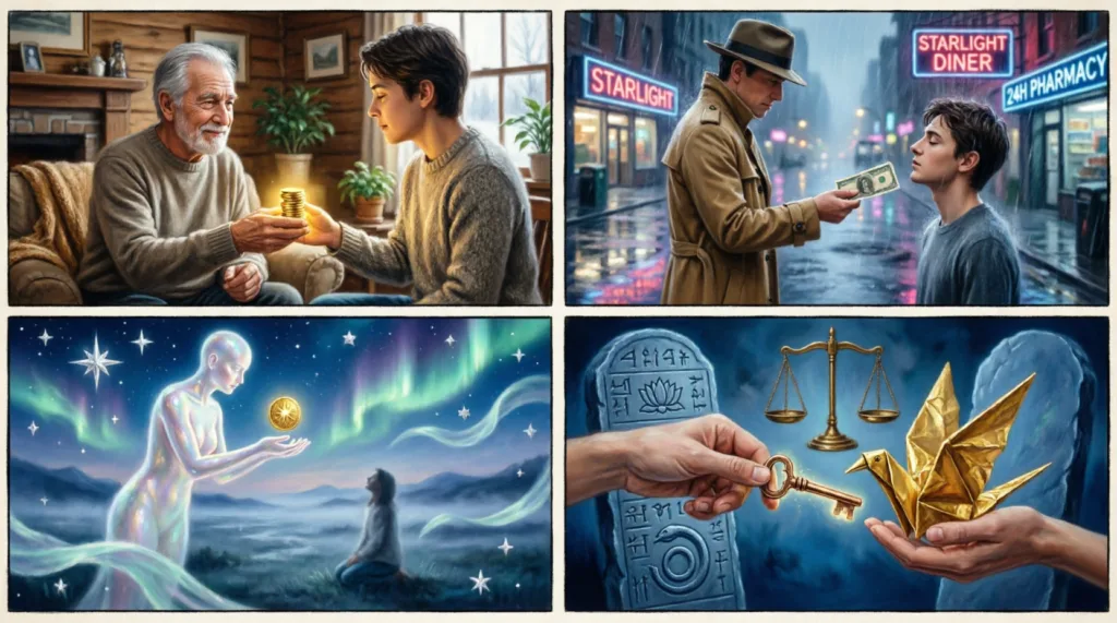 spiritual meaning of someone giving you money in the dream