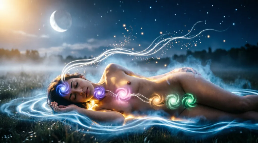 sleeping with a woman in a dream meaning