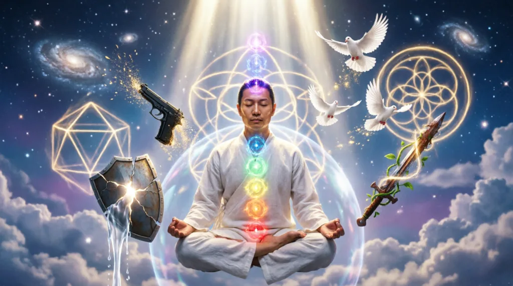 spiritual meaning of gun in a dream