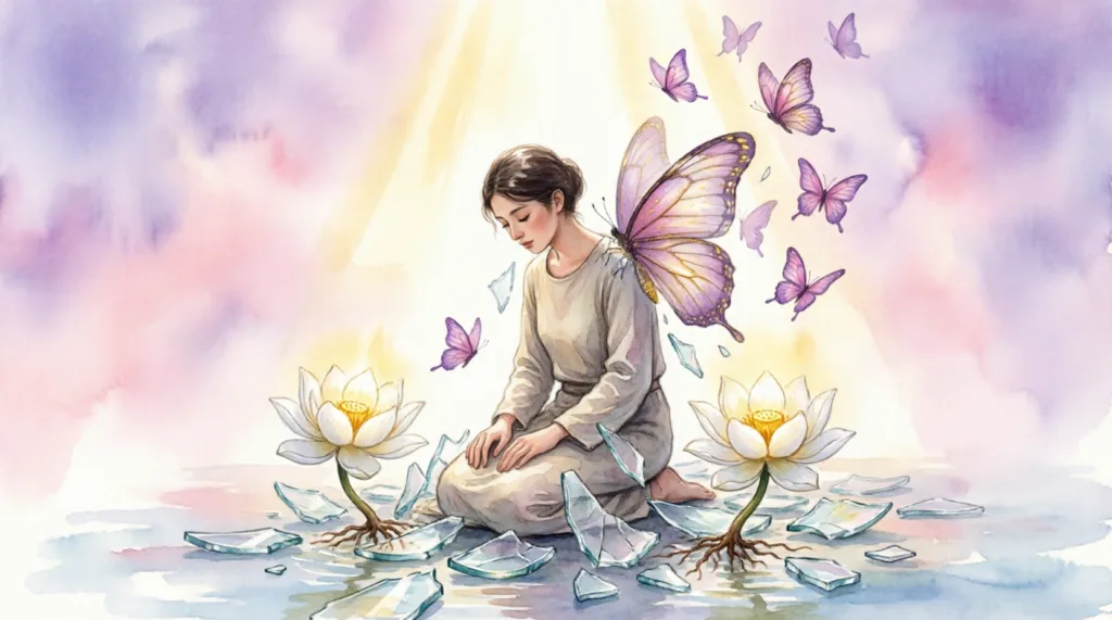 spiritual meaning of broken glass in a dream