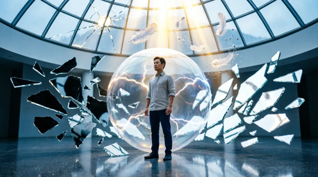 spiritual meaning of broken glass in a dream