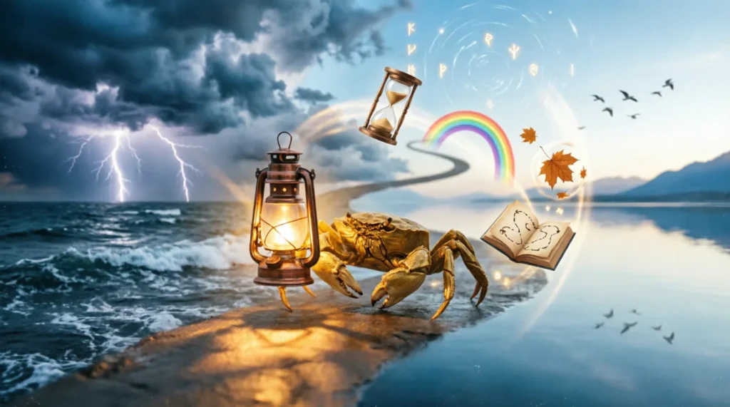 spiritual meaning of a crab in a dream