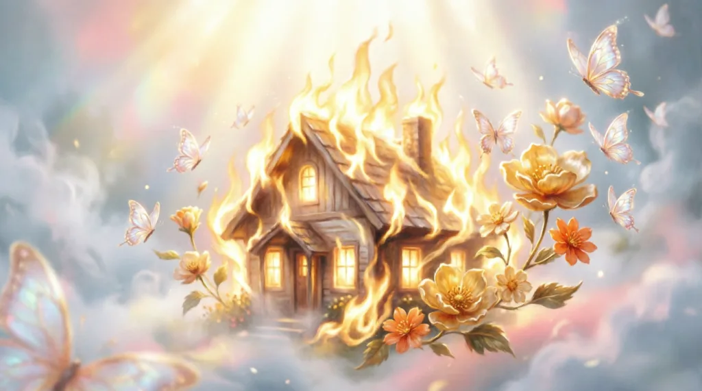 dream meaning house on fire