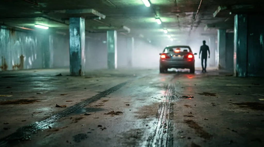 dream about car stolen in parking lot