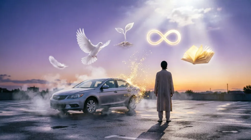 spiritual meaning of losing a car in a dream