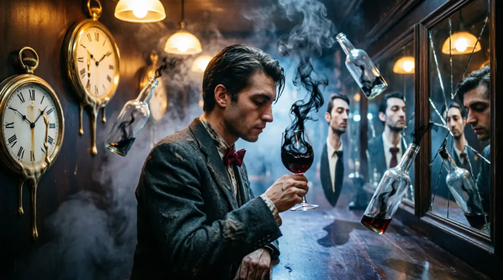 drinking alcohol in a dream