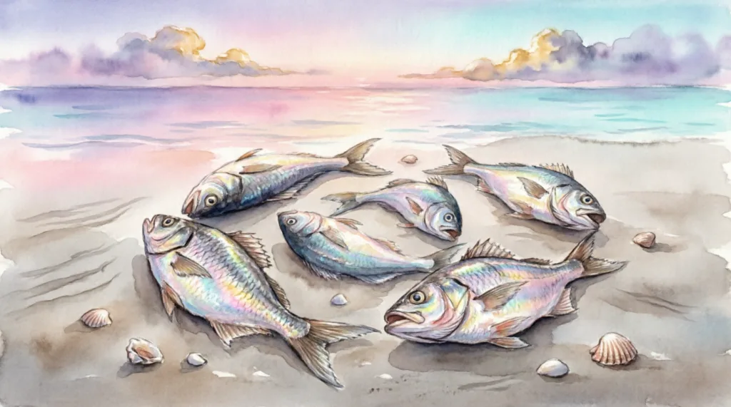 soñar con peces muertos