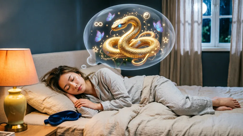 soñar con serpiente amarilla