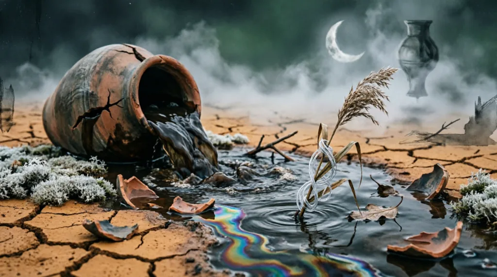 soñar con agua sucia desbordada