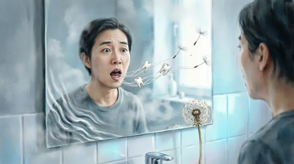 teeth falling out dream meaning