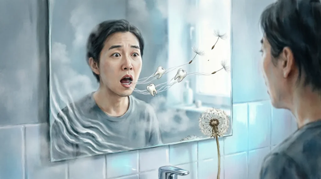 teeth falling out dream meaning