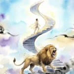 escaping from lion in dream meaning