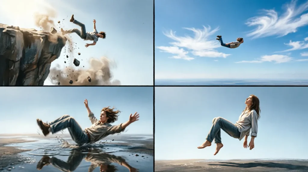 Falling Dream Meaning: Hidden Meanings Revealed
