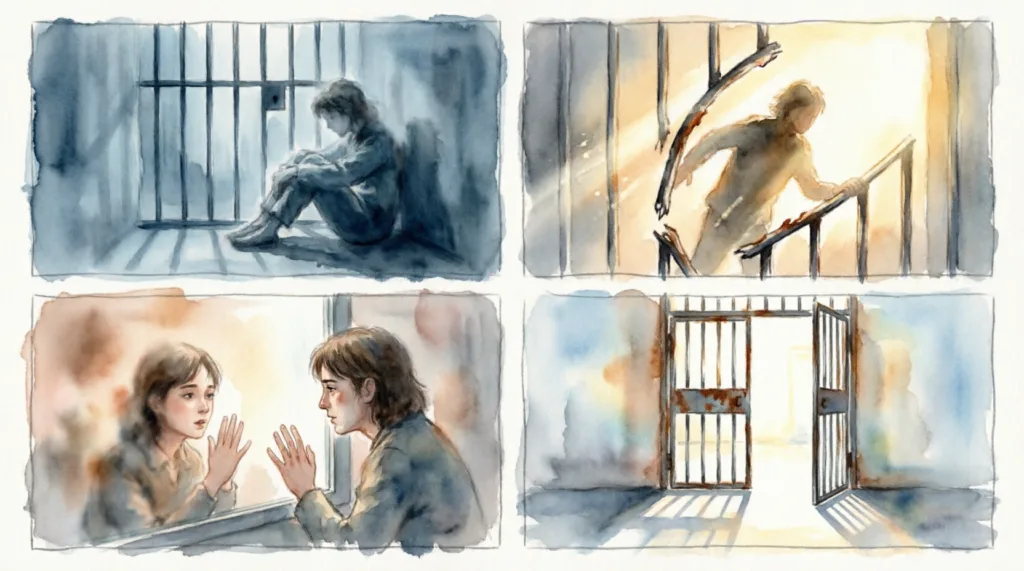 spiritual meaning of jail in dream