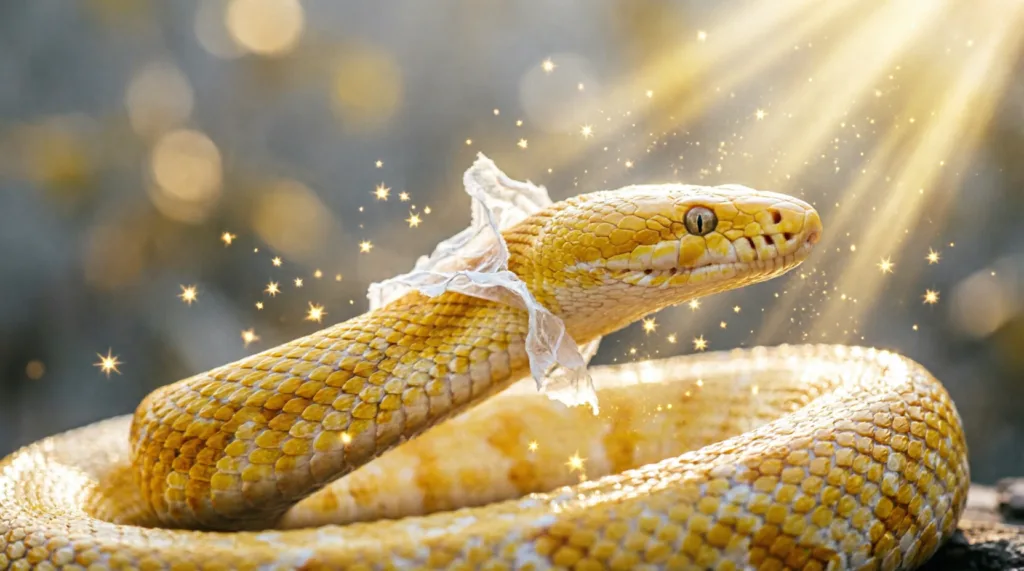 yellow snake dream meaning