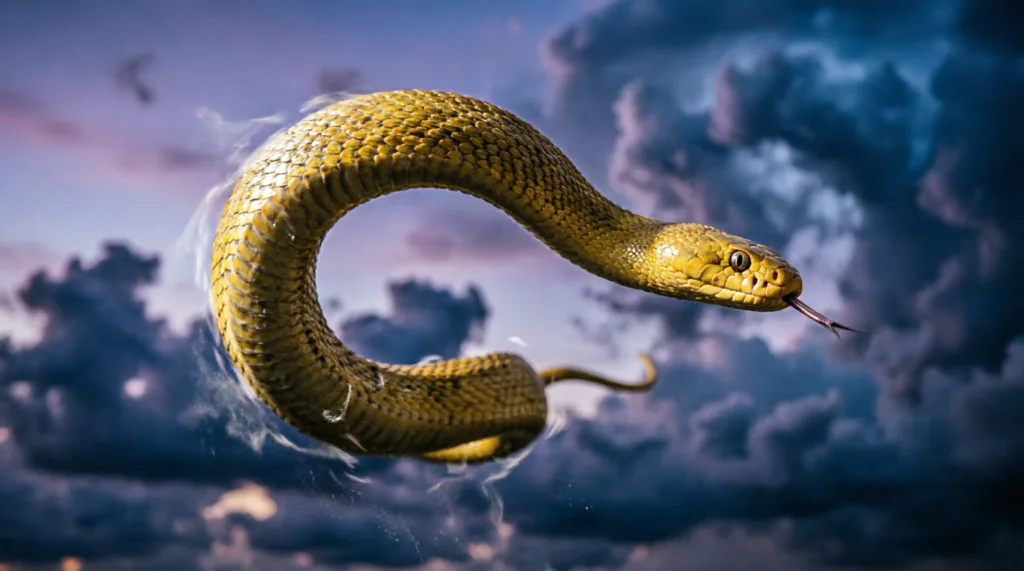 yellow snake dream meaning